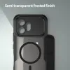 Phonesta Shockproof Armor Back Cover Hülle mit MagSafe für HONOR 600 - Schwarz 4