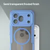 Phonesta Shockproof Armor Back Cover Hülle mit MagSafe für HONOR 600 Pro - Blau 4