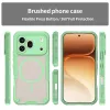Phonesta Shockproof Armor Back Cover Hülle mit MagSafe für HONOR 600 Pro - Grün 1