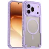 Phonesta Shockproof Armor Back Cover Hülle mit MagSafe für HONOR 600 Pro - Lila 0