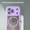 Phonesta Shockproof Armor Back Cover Hülle mit MagSafe für HONOR 600 Pro - Lila 4
