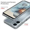 Phonesta Scratchproof Back Cover Hülle für Motorola Moto G04 / G04s / G24 / G24 Power / E14 - Transparent 3