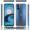 Phonesta Scratchproof Back Cover Hülle für Motorola Moto G14 - Transparent 2