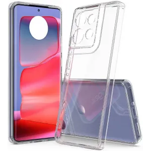 Phonesta Scratchproof Back Cover Hülle für Motorola Moto G75 - Transparent