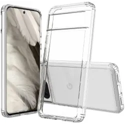 Phonesta Scratchproof Back Cover Hülle für Google Pixel 8 - Transparent