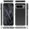 Phonesta Scratchproof Back Cover Hülle für Google Pixel 8 Pro - Transparent 2