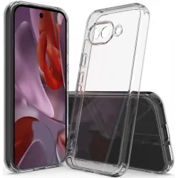 Phonesta Scratchproof Back Cover Hülle für Google Pixel 9a - Transparent