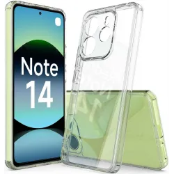 Phonesta Scratchproof Back Cover Hülle für Xiaomi Redmi Note 14 5G - Transparent