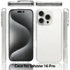 Phonesta Scratchproof Back Cover Hülle für Apple iPhone 16 Pro - Transparent 1