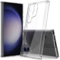 Phonesta Scratchproof Back Cover Hülle für Samsung Galaxy S24 Ultra - Transparent