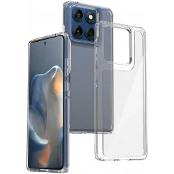 Phonesta Scratchproof Back Cover Hülle für Motorola Edge 60 / Edge 60 Fusion - Transparent