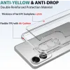 Phonesta Scratchproof Back Cover Hülle für Samsung Galaxy S25 Edge - Transparent 4
