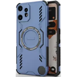 Phonesta Shield Armor Back Cover Hülle mit MagSafe für Nothing CMF Phone 2 Pro - Blau