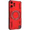 Phonesta Shield Armor Back Cover Hülle mit MagSafe für Nothing CMF Phone 2 Pro - Rot 4