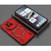 Phonesta Shield Armor Back Cover Hülle mit MagSafe für Nothing Phone (3a) Pro - Rot 1