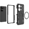 Phonesta Shield Armor Back Cover Hülle mit MagSafe für Xiaomi Redmi Note 14S/13 Pro / Xiaomi Poco M6 Pro - Schwarz 5