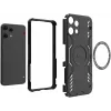Phonesta Shield Armor Back Cover Hülle mit MagSafe für Nothing Phone (3a) Lite - Schwarz 6