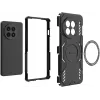 Phonesta Shield Armor Back Cover Hülle mit MagSafe für OnePlus 13R - Schwarz 6