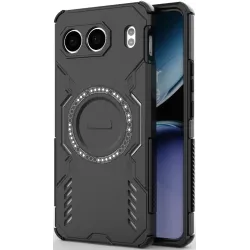 Phonesta Shield Armor Back Cover Hülle mit MagSafe für OnePlus Nord 4 - Schwarz