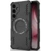 Phonesta Shield Armor Back Cover Hülle mit MagSafe für Samsung Galaxy S25/S24 - Schwarz 0
