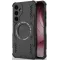 Phonesta Shield Armor Back Cover Hülle mit MagSafe für Samsung Galaxy S25/S24 - Schwarz