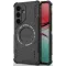 Phonesta Shield Armor Back Cover Hülle mit MagSafe für Samsung Galaxy S26 - Schwarz
