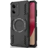 Phonesta Shield Armor Back Cover Hülle mit MagSafe für Motorola Moto G05 / Moto E15 - Schwarz 0