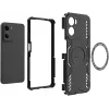 Phonesta Shield Armor Back Cover Hülle mit MagSafe für Motorola Moto G05 / Moto E15 - Schwarz 5