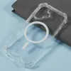 Phonesta Shockproof MagSafe Back Cover Hülle für Apple iPhone 16 - Transparent 3