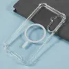 Phonesta Shockproof MagSafe Back Cover Hülle für Samsung Galaxy S25/S24 - Transparent 4