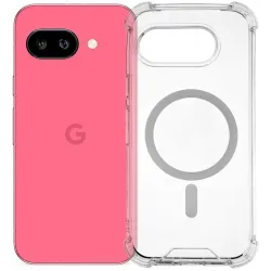 Phonesta Shockproof MagSafe Back Cover Hülle für Google Pixel 9a - Transparent