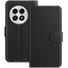 Phonesta Smooth Skin Book Wallet Klapphülle für OnePlus 13 - Schwarz