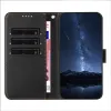 Phonesta Smooth Skin Book Wallet Klapphülle für OnePlus 13R - Schwarz 5