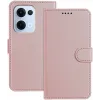 Phonesta Smooth Skin Book Wallet Klapphülle für Oppo Reno13 - Roségold