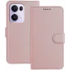 Phonesta Smooth Skin Book Wallet Klapphülle für Oppo Reno13 Pro - Roségold