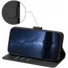 Phonesta Smooth Skin Book Wallet Klapphülle für Oppo Reno13 Pro - Schwarz 5