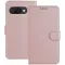Phonesta Smooth Skin Book Wallet Klapphülle für Google Pixel 9a - Roségold