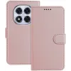 Phonesta Smooth Skin Book Wallet Klapphülle für Xiaomi Redmi Note 14 Pro 5G/14 Pro Plus / Xiaomi Poco X7 - Roségold 0