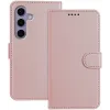 Phonesta Smooth Skin Book Wallet Klapphülle für Samsung Galaxy S24 FE - Roségold 0