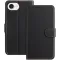Phonesta Smooth Skin Book Wallet Klapphülle für Apple iPhone 17e/16e - Schwarz