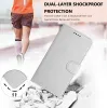 Phonesta Smooth Skin Book Wallet Klapphülle für Xiaomi 14T - Silber 2