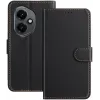 Phonesta Smooth Skin Book Wallet Klapphülle für HONOR 400 - Schwarz