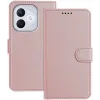 Phonesta Smooth Skin Book Wallet Klapphülle für HONOR 400 Lite - Roségold