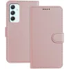 Phonesta Smooth Skin Book Wallet Klapphülle für Samsung Galaxy A35 - Roségold