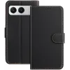 Phonesta Smooth Skin Book Wallet Klapphülle für OnePlus Nord 4 - Schwarz