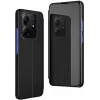 Phonesta Smart Mirror View Book Klapphülle für Xiaomi Redmi Note 14 4G - Schwarz 0