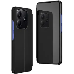 Phonesta Smart Mirror View Book Klapphülle für Xiaomi Redmi Note 14 4G - Schwarz