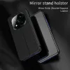 Phonesta Smart Mirror View Book Klapphülle für Xiaomi Redmi Note 14 Pro Plus - Silber 1