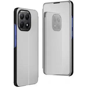 Phonesta Smart Mirror View Book Klapphülle für Xiaomi 15T - Silber
