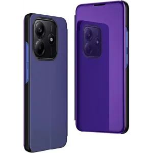 Phonesta Smart Mirror View Book Klapphülle für Xiaomi Redmi Note 14 4G 164.8mm - Indigo